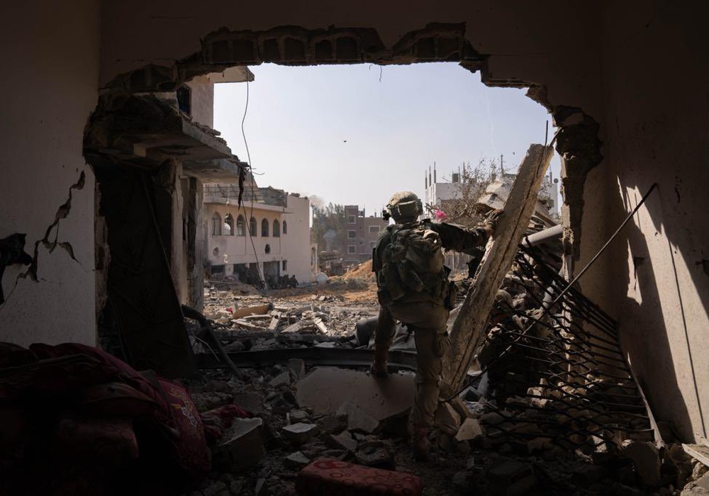 Город террора. Солдаты ЦАХАЛа в сердце Газы | Фото: пресс-служба ЦАХАЛа