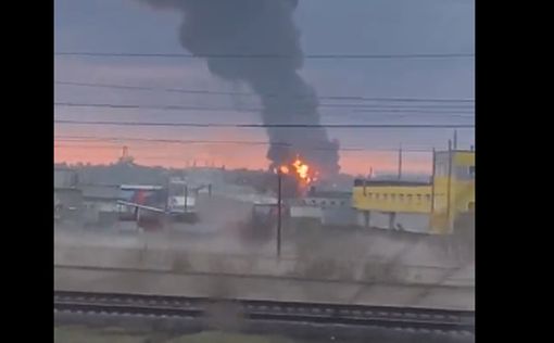 Жаркая ночь в Брянске: повреждена железная дорога