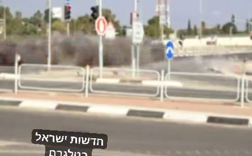 Чудом спаслись: ракета в Сдероте взорвалась рядом с репортерами 13-го канала