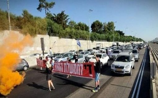 "Ради лучшего будущего": демонстранты блокировали шоссе Аялон