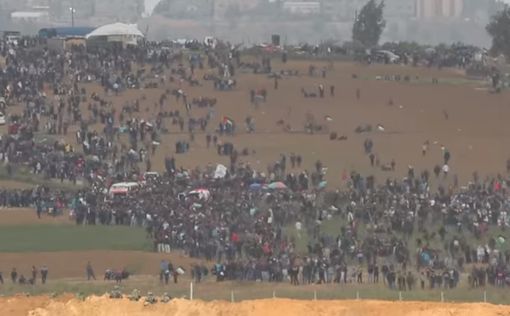 Мятежи на границе с Газой: много раненых