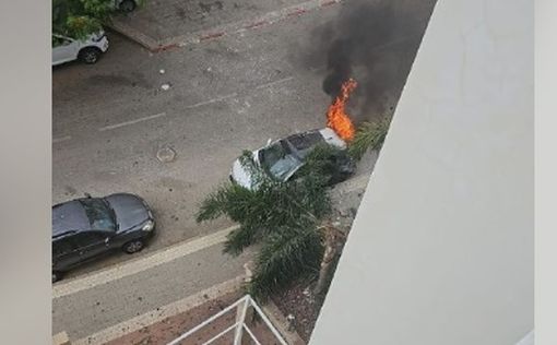 Залп по Ашкелону, прямое попадание: видео