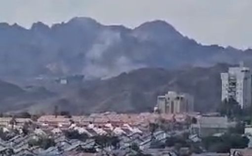 После тревоги в Эйлате раздался взрыв: видео