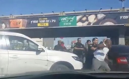 Видео: драка выходцев из Эфиопии с водителями в Кирьят-Ата