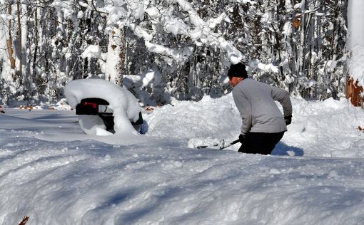 В Америке страшный снегопад. Есть жертвы