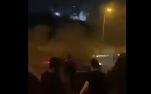 "Палестинский блок-пост на въезде в освобожденный Лод"