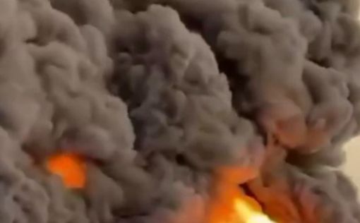 Дым от горящей свалки палестинцев не дает поселенцам дышать в районе Биньямин