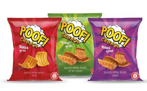 ТМ POOF предлагает новую серию пикантных закусок POOF CRUNCH