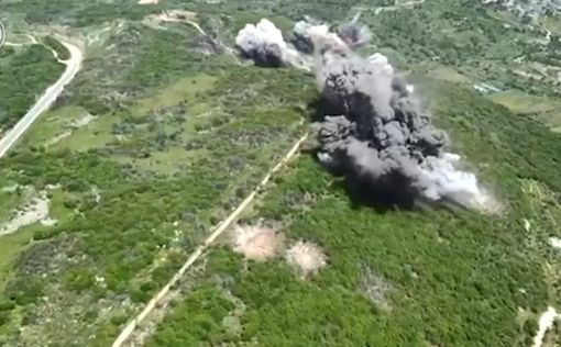 ЦАХАЛ показал новое видео ударов по десяткам объектов в Ливане