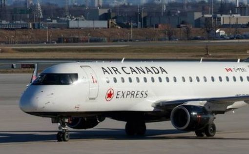 Самолет Air Canada загорелся во время аварийной посадки