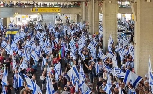 Организаторы протестов: полиция незаконно не пускает демонстрантов в Бен-Гурион