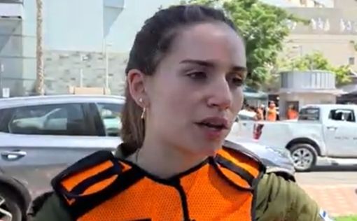 Капитан Службы тыла обратилась к иранцам: Мы знаем, что вы с нами
