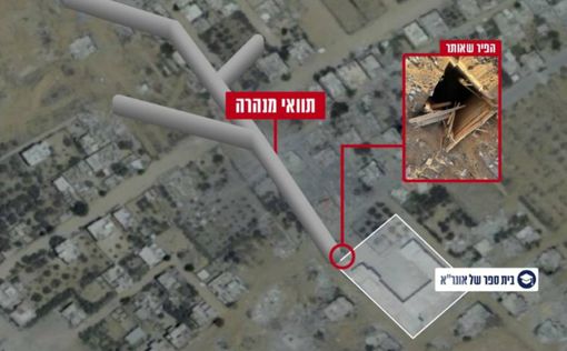В Рафиахе возле школы UNRWA уничтожен туннель ХАМАСа