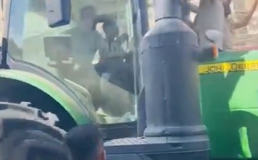 Террористы крадут тракторы из израильских деревень