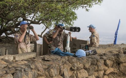 На Голанских высотах упала сирийская ракета