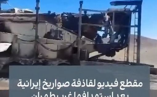 Видео: уничтоженная пусковая установка в западном Иране