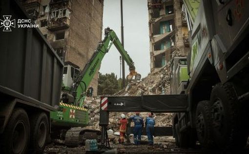 В Киеве завершили поисково-спасательные работы в разбомбленной высотке