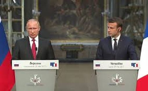 Макрон - Путину: прекратить войну в Украине