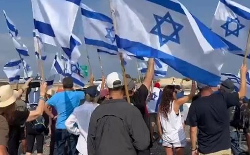 Шоссе №4  перекрыто для движения в районе Эвен-Йегуда