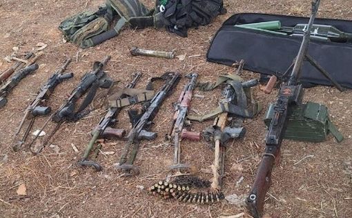 В районе боев в приграничной полосе собрано 3000 единиц оружия