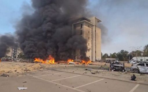 Иранская ракета упала в Беэр-Шеве