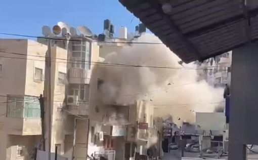 ЦАХАЛ взорвал дом террориста в Шуафат: момент попал на видео