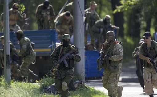 В Донецке воют  сирены. Бой в районе вокзала