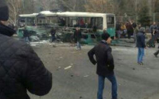 В Турции взорвался автобус c военными. 25 пострадавших