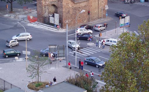 В Рош-Пина столкнулись 4 автомобиля, ранены 11 человек