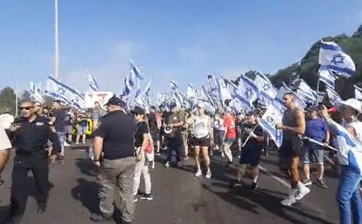 Два демонстранта арестованы во время акции протеста на шоссе №531