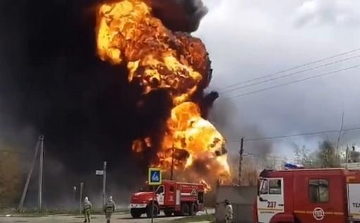 В Дзержинске горит завод Капролактам