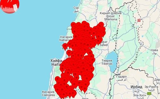 От Акко до Хайфы и Самарии - ракетные тревоги по всему северу Израиля