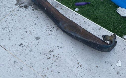 Обломок ракеты из Газы попал в детский бассейн в Сдероте
