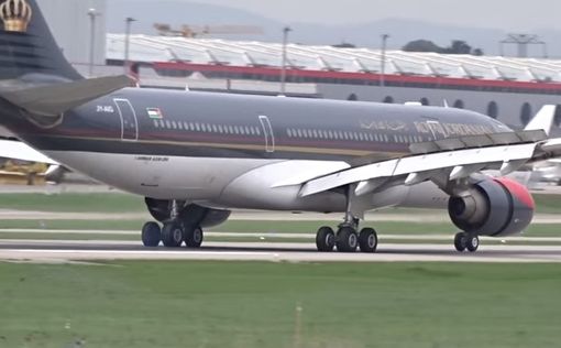 Вынужденная посадка самолета Royal Jordanian в Бен-Гурион