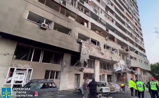 В результате атаки дронов на Харьков пострадали 12 человек, включая детей