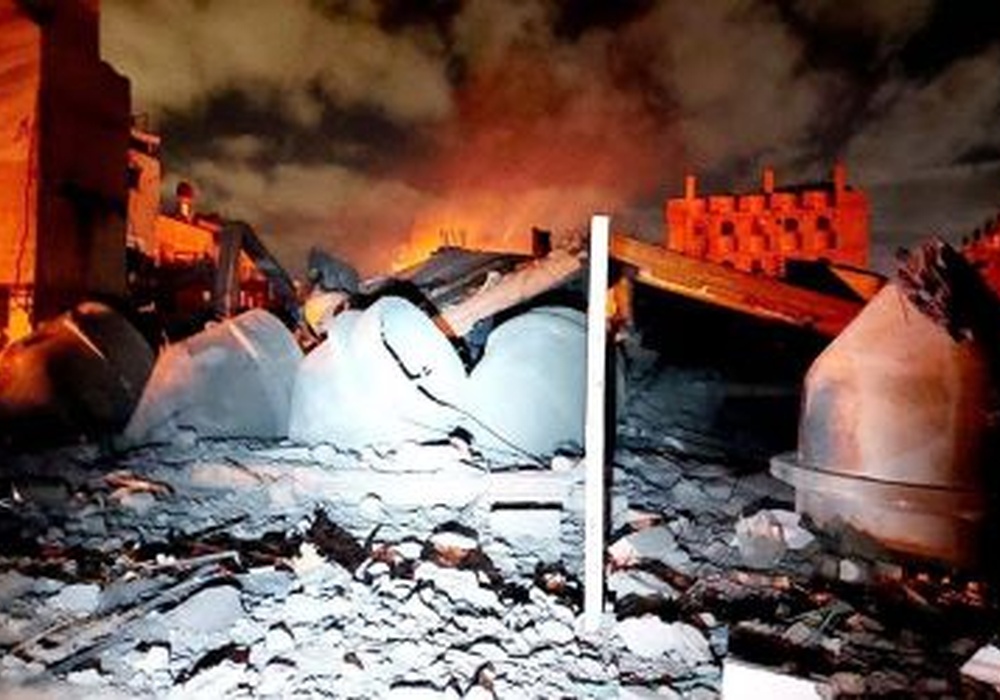 Рафиах: от мечети Аль Фарах остался только минарет: фото