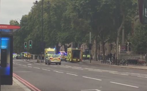 Машина въехала в толпу в центре Лондона