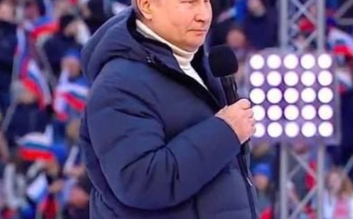 Путин выступил в пуховике за 19 000 $