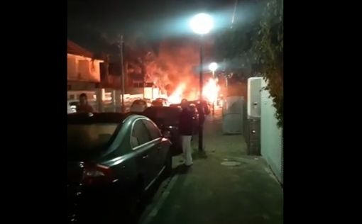 Мощный взрыв потряс центр Нетании