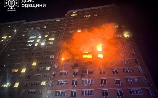 Ночная атака на Одессу: погибла супружеская пара, есть раненые | Фото: ГСЧС Украины