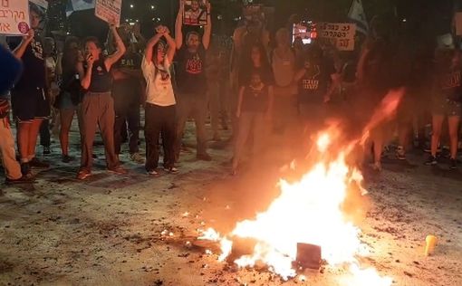 "Дерех Бегин в огне". Призывы в социальных сетях