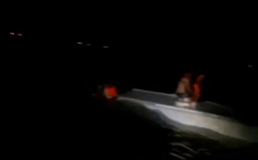 Видео: момент спасения потерпевших крушение на Кинерете
