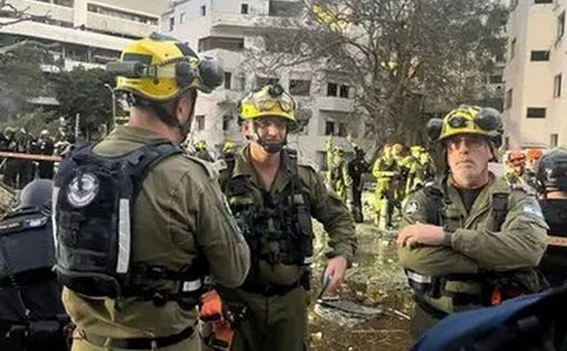 Одно из прямых попадания в Гуш-Дане - рядом с иностранным посольством