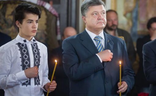 Сын Порошенко в Лондоне назвал себя русским
