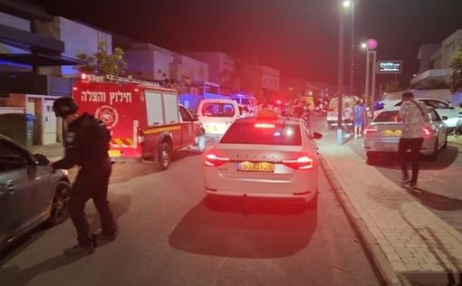 Ракета взорвалась во дворе дома в Сдероте