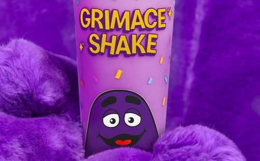 Фиолетовый хит лета: Grimace Shake добрался до Израиля