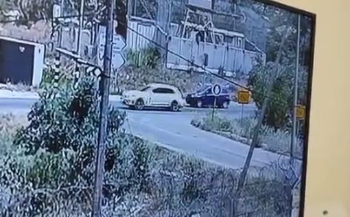 Момент теракта в Самарии засняли на видео