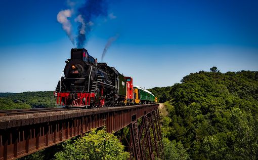 80-дневное путешествие на поезде | Фото: pixabay.com