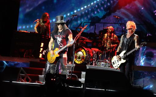 Три часа в Тель-Авиве: концерт легендарных Guns N' Roses - фоторепортаж | Фото: Давид Гранот