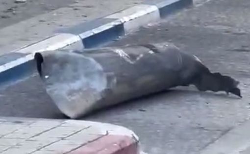 Палестинская ракета упала в Яффо: видео